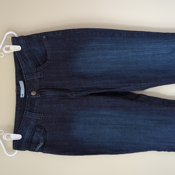 Lee Slender Secret Stretch Embellished Bootcut Jeans 8M Blue - Picture 9 of 16